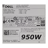 Dell 950W 80Plus Gold HotPlug Power Supply PSU WGCH4 For Precision T5820 T7820