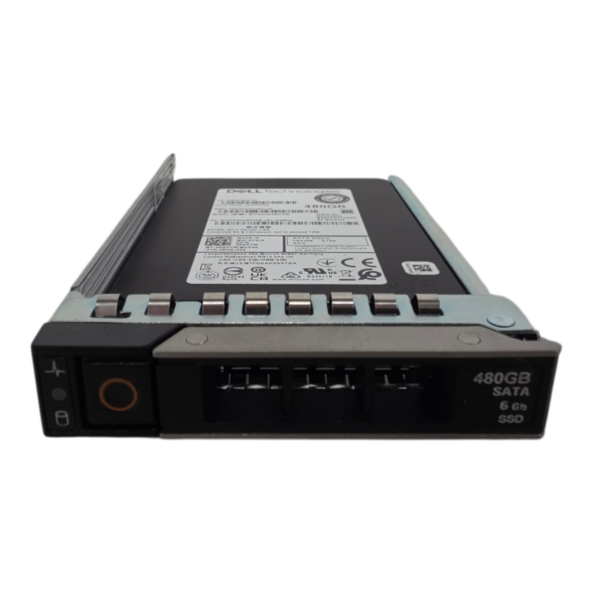 Dell 480GB SATA 6G TLC RI 2.5" Solid State Drive SSD R6XYW + 14-17th Gen Caddy