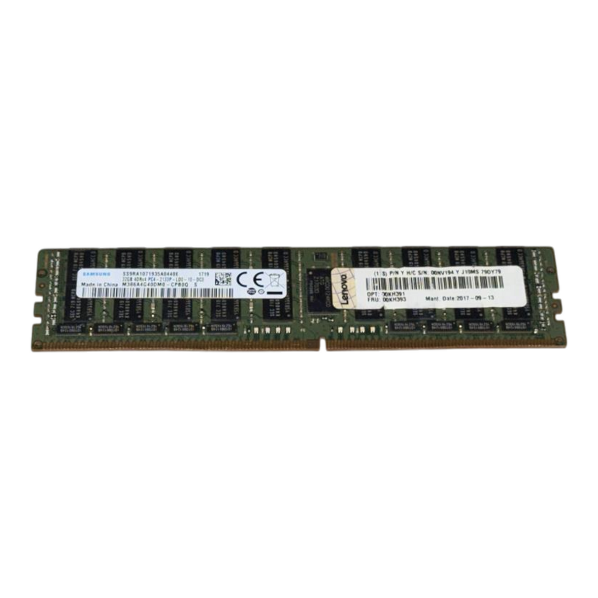 Samsung M386A4G40DM0-CPB Lenovo 32GB 4DRx4 PC4-2133P ECC LRDIMM Memory 00KH393