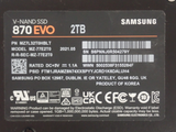 Samsung 870 EVO 2TB SATA 6Gb/s 2.5" RI TLC SSD Solid State Drive MZ7L32T0HBLT