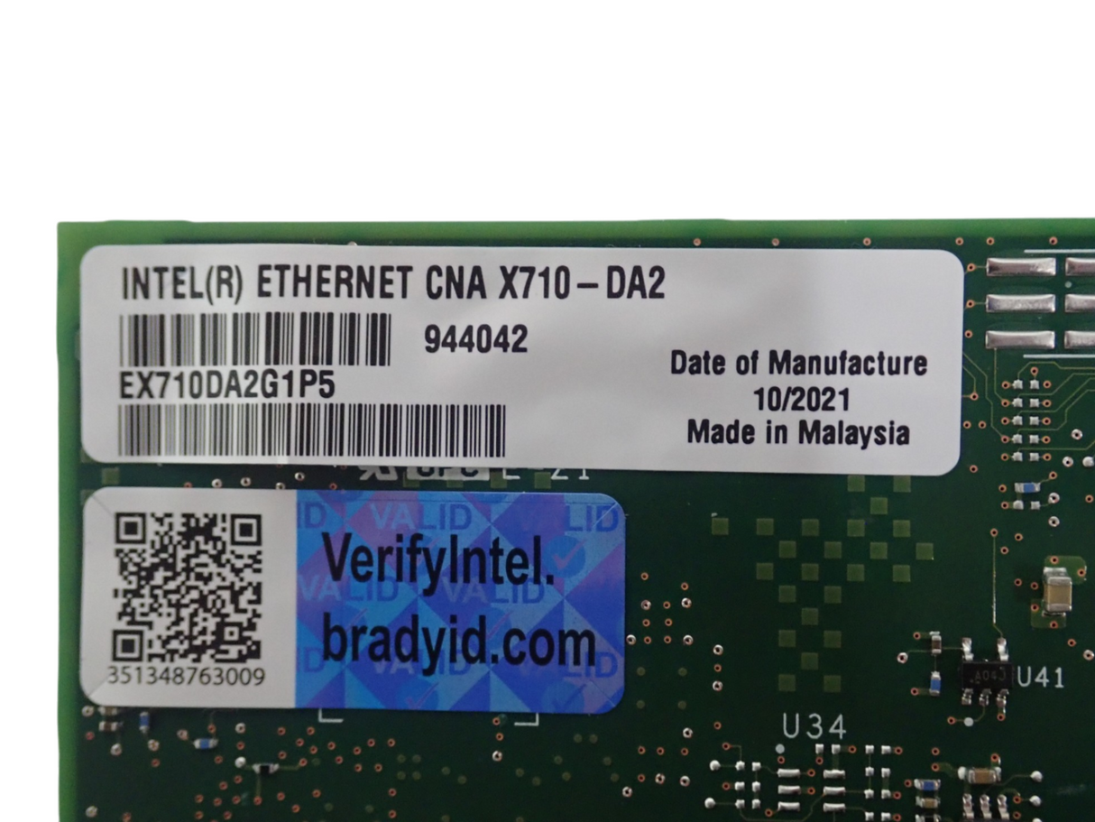 NEW Fujitsu Intel X710-DA2 2-Port 10G SFP+ PCIe Network Adapter S26361-F360-L202