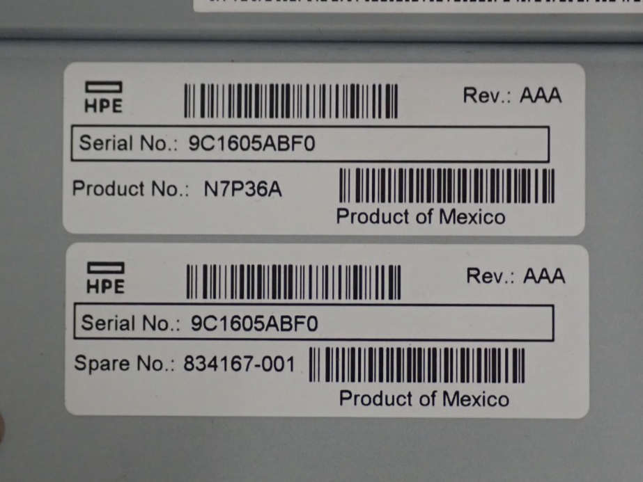 HP LTO-7 Ultrium 15000 MSL HH FC 8Gb Tape Drive N7P36A AQ308A#103 834167-001
