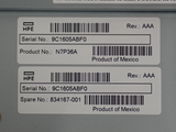 HP LTO-7 Ultrium 15000 MSL HH FC 8Gb Tape Drive N7P36A AQ308A#103 834167-001