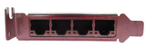 NEW Intel I350-T4 Quad-Port 1GbE 1000Base-T RJ45 Network Adapter I350T4G2P20