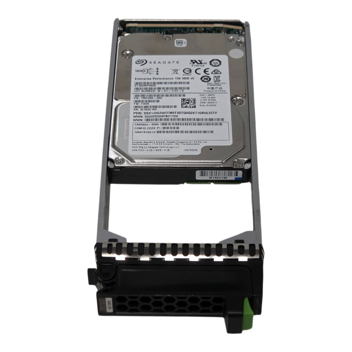 Fujitsu 300GB 15K SAS 12G 512N 2.5" SFF 64M Hot-Swap HDD Hard Drive CA07670-E682