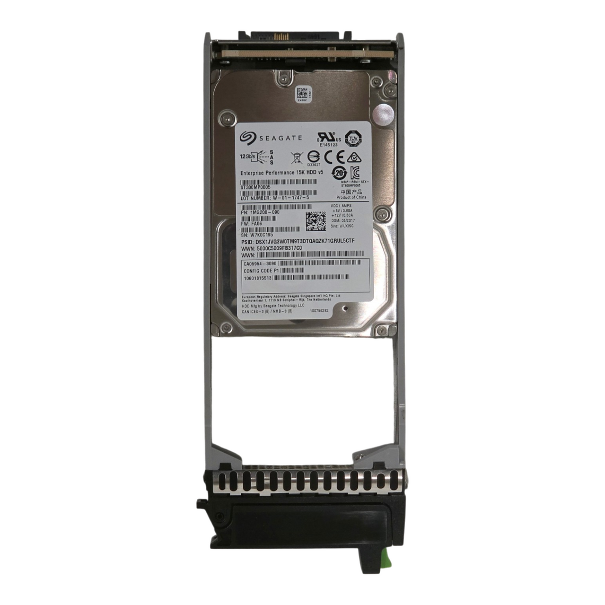 Fujitsu 300GB 15K SAS 12G 512N 2.5" SFF 64M Hot-Swap HDD Hard Drive CA07670-E682