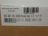 NEW Fujitsu 480GB SAS 12G MU 2.5" Hot-Plug SSD in 3.5" Caddy S26361-F5612-L480