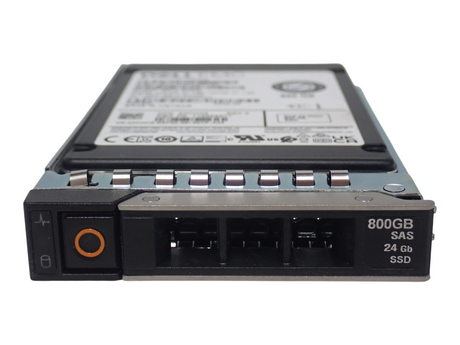 New Dell 800GB SAS-4 24G Mixed-Use 2.5" SSD MZ-ILG8000 In 14th/17th Caddy 3CHC8
