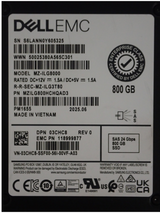 New Dell 800GB SAS-4 24G Mixed-Use 2.5" SSD MZ-ILG8000 In 14th/17th Caddy 3CHC8