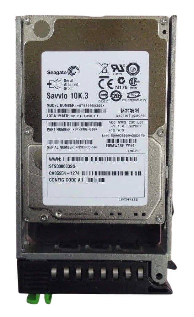 Fujitsu CA07212-E431 2.5" 300GB 10K SAS HDD Hard Drive Eternus DX60 DX80 DX90