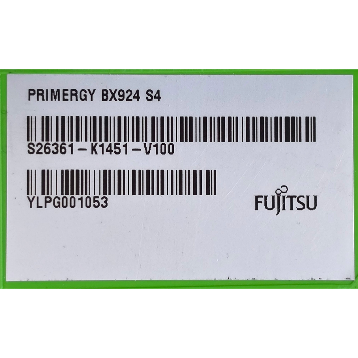 Fujitsu Primergy BX924 S4 Dual Server Blade CTO 8G SAS Mezz S26361-K1451-V100