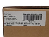 NEW Fujitsu 600 GB SAS 12G 10k 2.5" Hot-Plug HDD Hard Drive S26361-F5551-L160