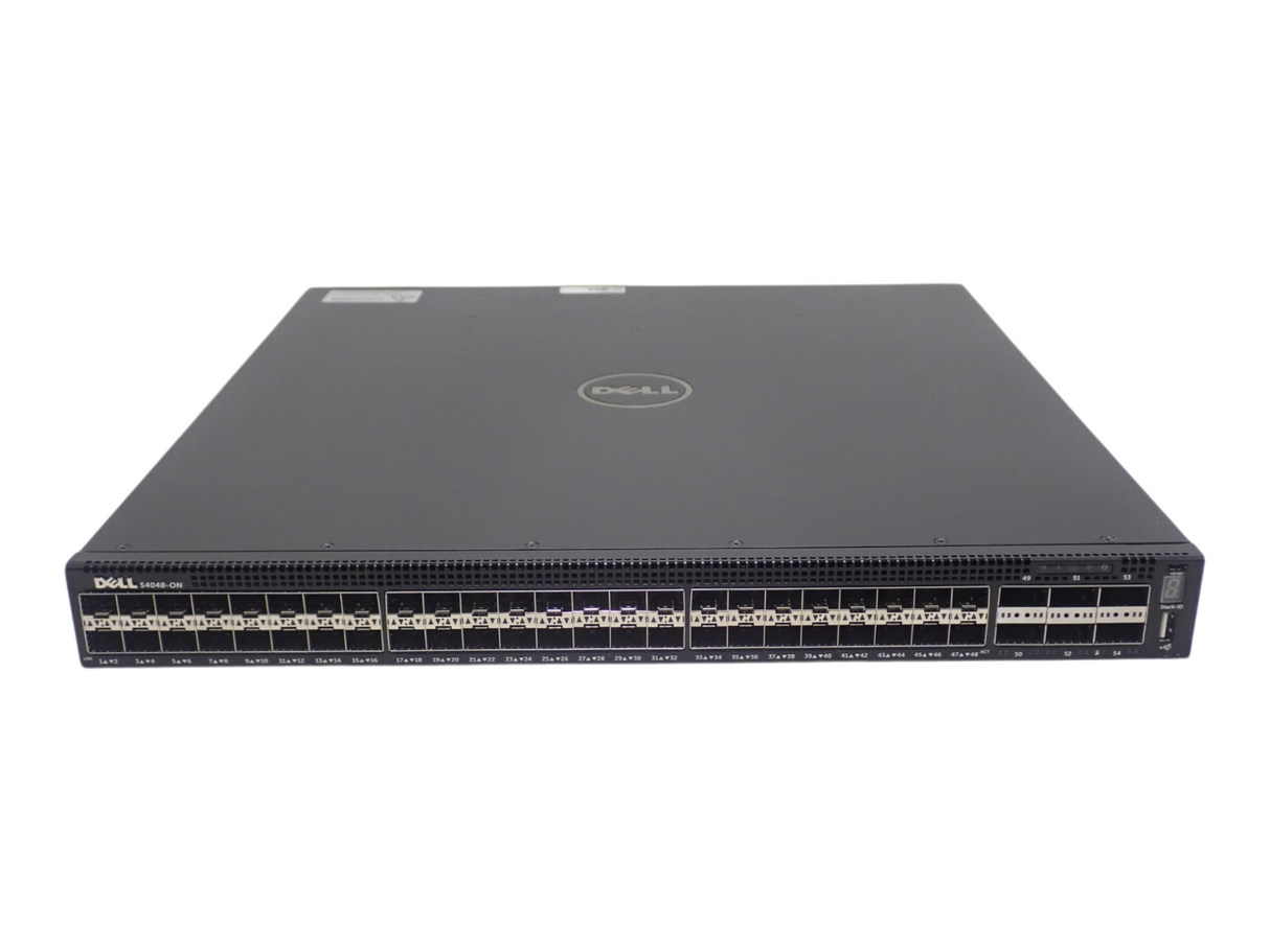 Dell EMC S4048-ON Normal Airflow 48x 10Gb SFP+ 6x 40Gb QSFP+ Port L3 Switch OS9