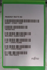Fujitsu Primergy RX4770 M2 12SFF Quad Socket Rack Server CTO BS26361-K1503-V200