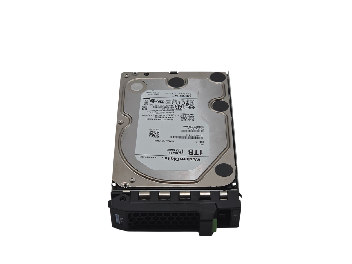 Fujitsu 1TB 7.2K SATA 12G 3.5" LFF Hot-Plug Hard Drive HDD S26361-F5913-L100