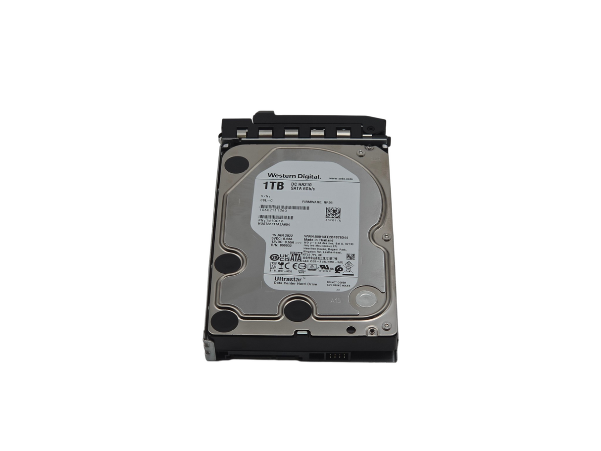 Fujitsu 1TB 7.2K SATA 12G 3.5" LFF Hot-Plug Hard Drive HDD S26361-F5913-L100