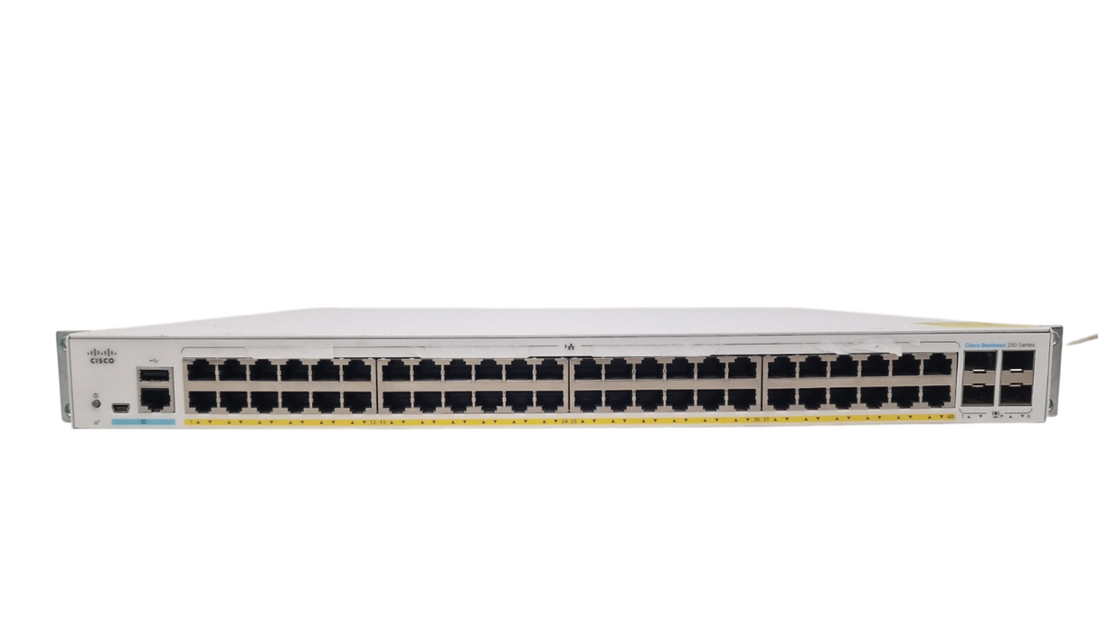 Cisco CBS250-48P-4X 48-Port Gigabit PoE+ Switch 4x 10G SFP+ Managed Switch