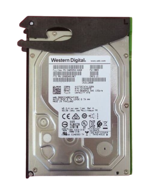 Fujitsu Eternus DX5/600 S3 4TB 7.2K 3.5" SAS 12Gb HDD Hard Drive CA08226-E534