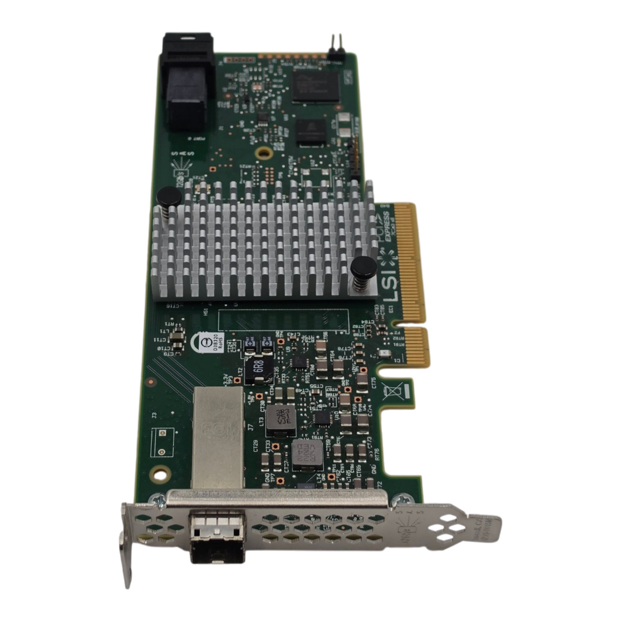LSI SAS9300-4I4E Single SAS 4x Port 12G PCI-Express 3.0 8x SAS Host Bus Adapter