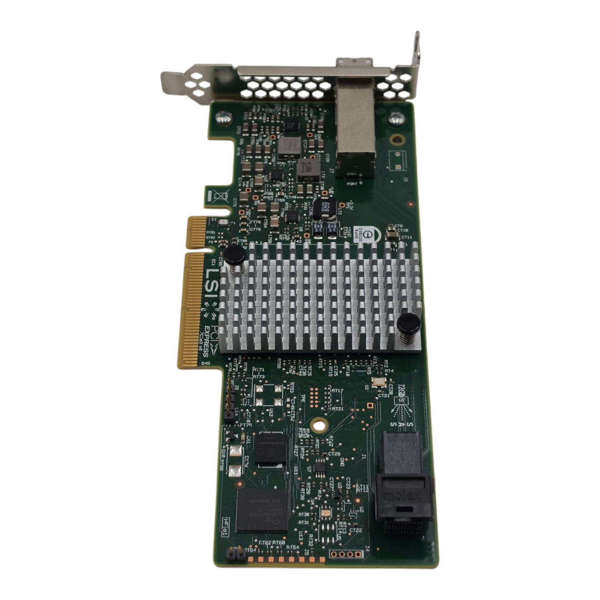 LSI SAS9300-4I4E Single SAS 4x Port 12G PCI-Express 3.0 8x SAS Host Bus Adapter