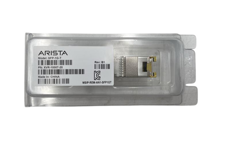 New Arista SFP-1G-T 100/1000BASE-T SFP Copper Transceiver XVR-10007-20