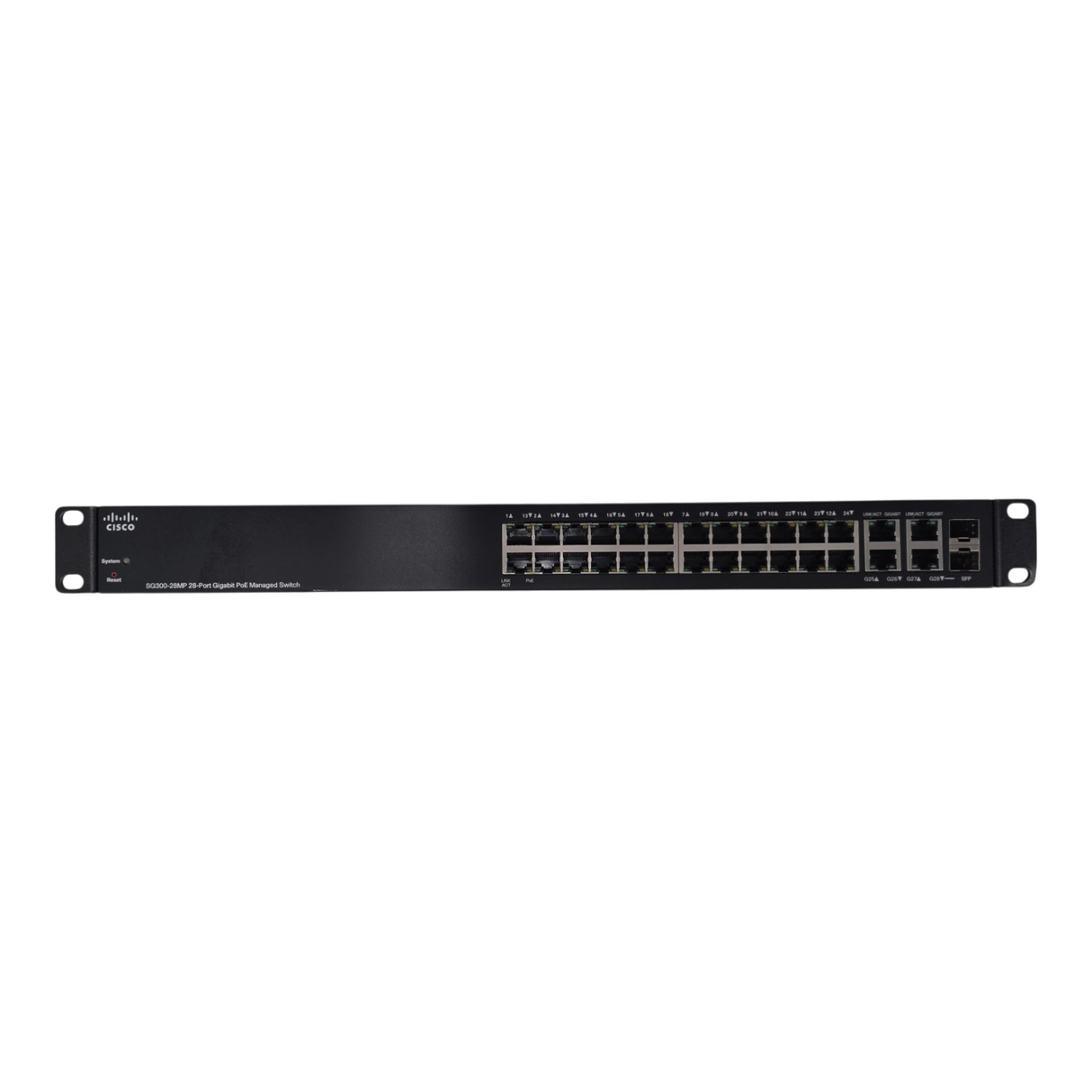 Cisco SG300-28MP-K9 300 Series 28-Port PoE+ 1G Gigabit Managed Switch V05