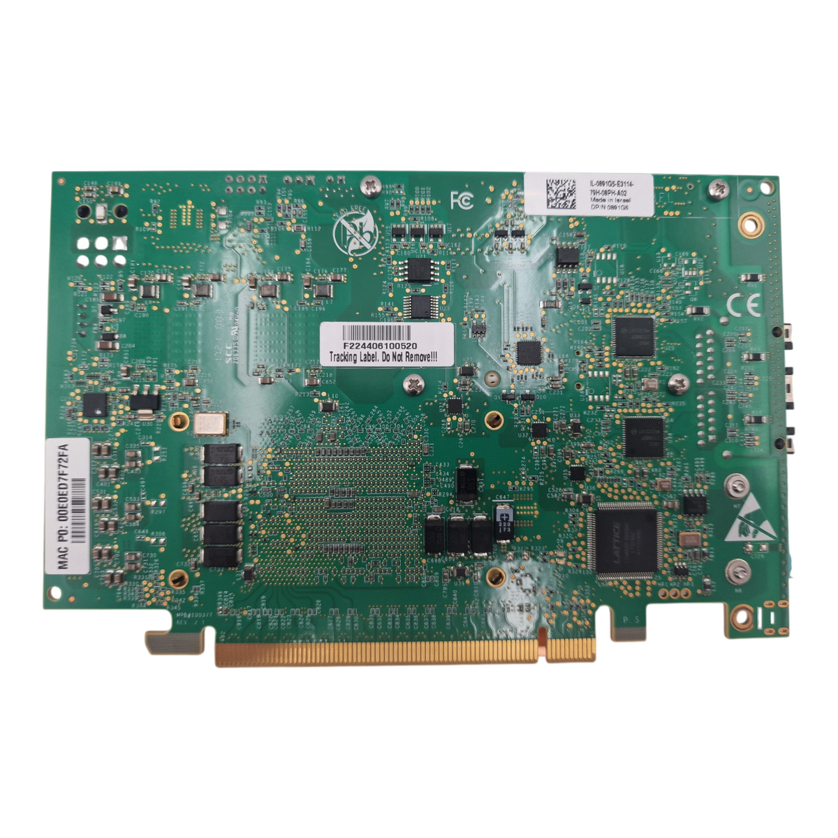 Dell 2x 100Gb QSFP28 + 2x 1GbE RJ45 Port PCIe Fabric RRC Q2 Server Adapter 891G5