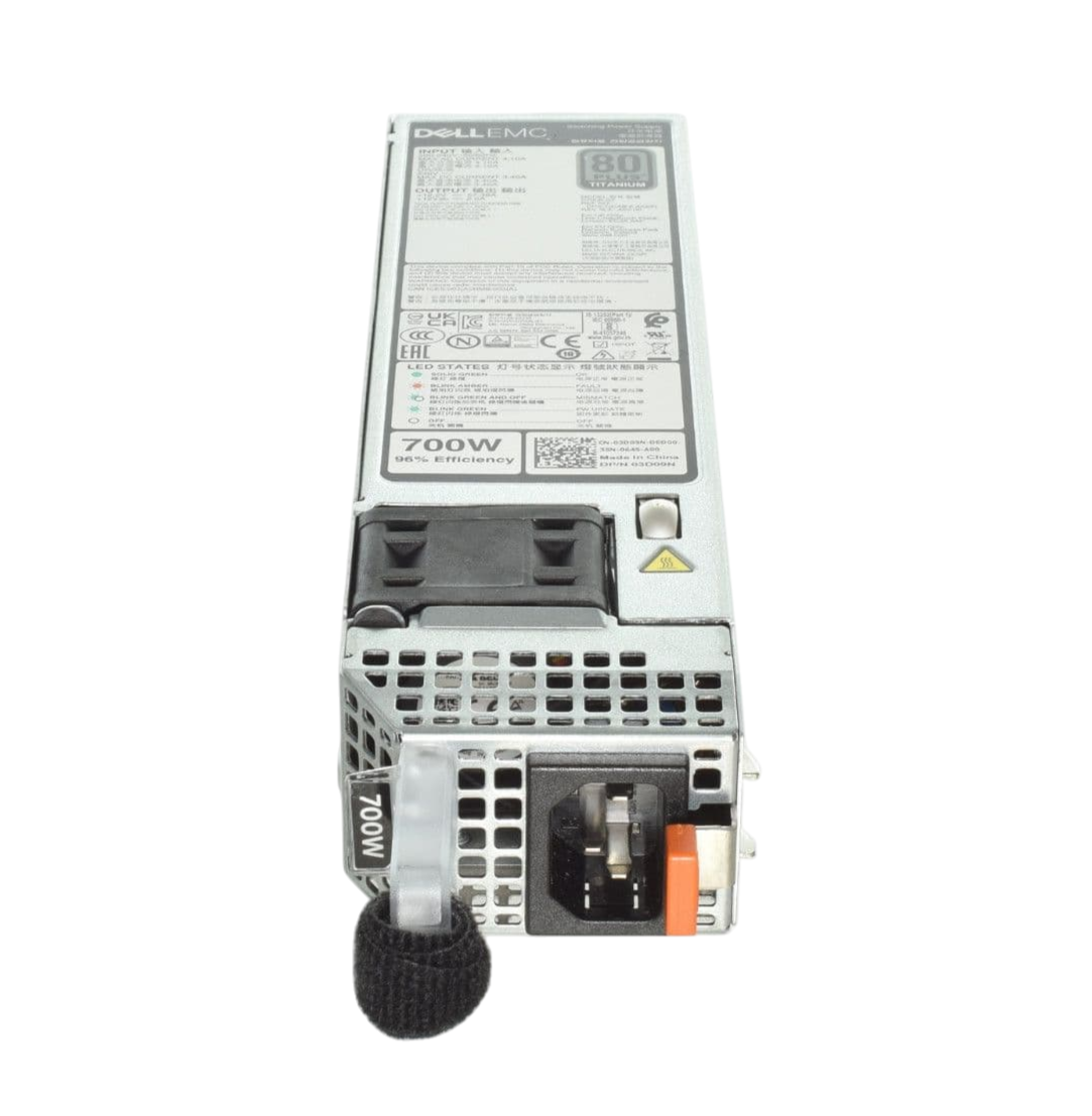 New DELL POWEREDGE 15/16TH GEN HOT-PLUG 80-PLUS TITANIUM 700W PSU 3D09N D700E-S1