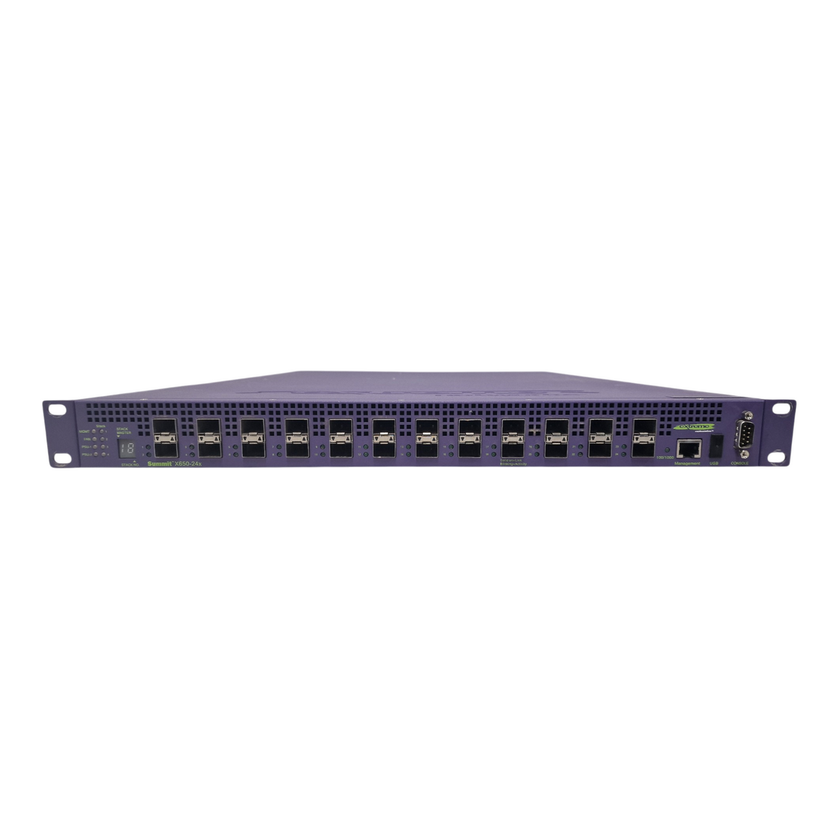 Extreme Networks Summit X650-24X 24x 10GbE SFP+ L3 17011 Switch Core + VIM1