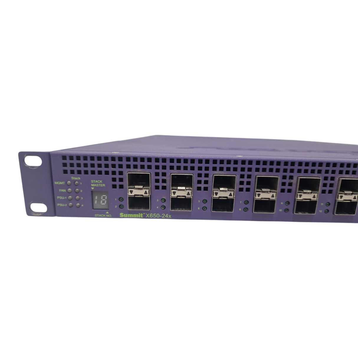 Extreme Networks Summit X650-24X 24x 10GbE SFP+ L3 17011 Switch Core + VIM1