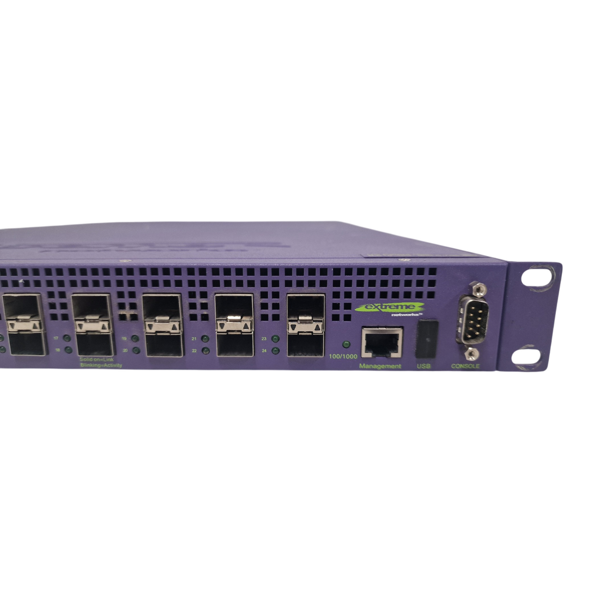 Extreme Networks Summit X650-24X 24x 10GbE SFP+ L3 17011 Switch Core + VIM1