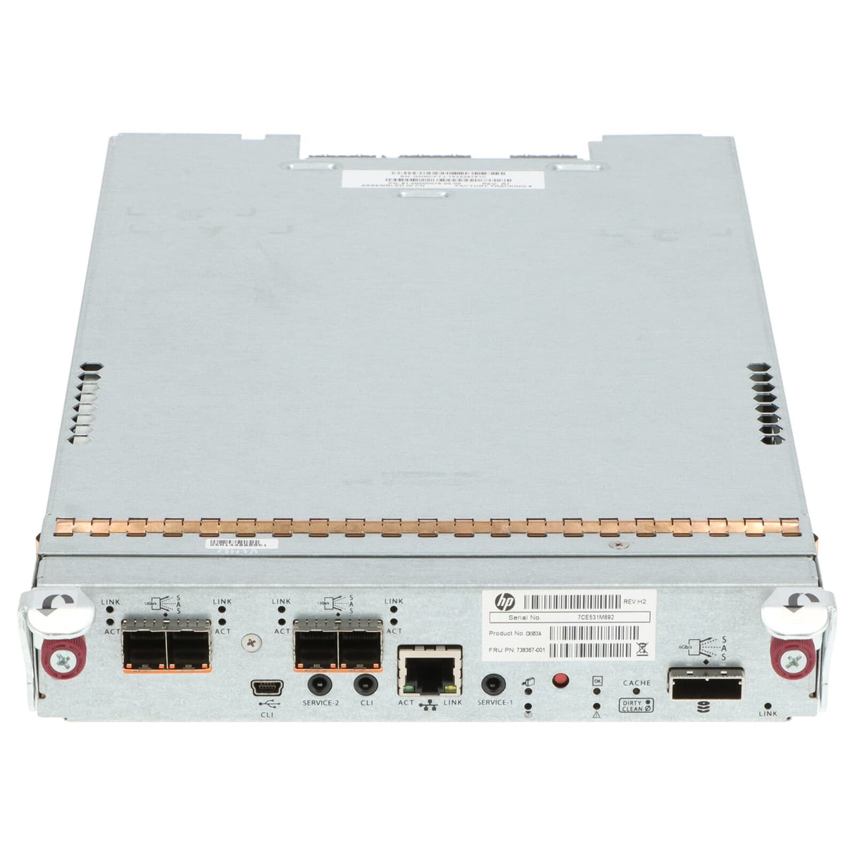 HPE MSA 2040 Modular Smart Array 12G SAS Storage Controller C8S53A 738367-001