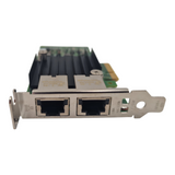 Dell Intel X550-T2 2-Port 10Gb RJ45 10GBASE-T PCIe Network Adapter C4D5P