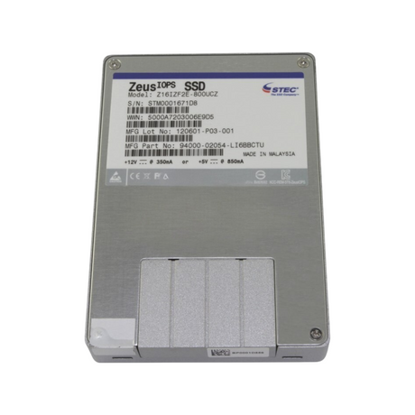 Stec ZeusIOPS 800GB SAS 6G Multi Level Cell Enterprise 2.5" SSD Z16IZF2E-800UCZ