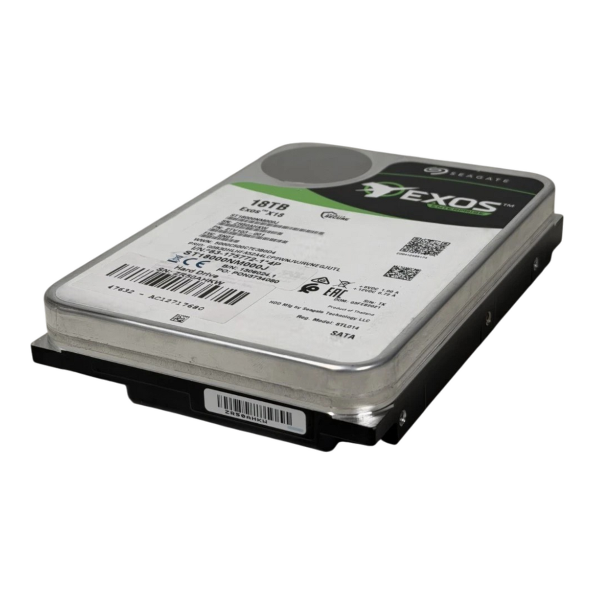Seagate EXOS X18 18TB 7.2K SATA 6G 512e 3.5'' LFF Enterprise HDD ST18000NM000J