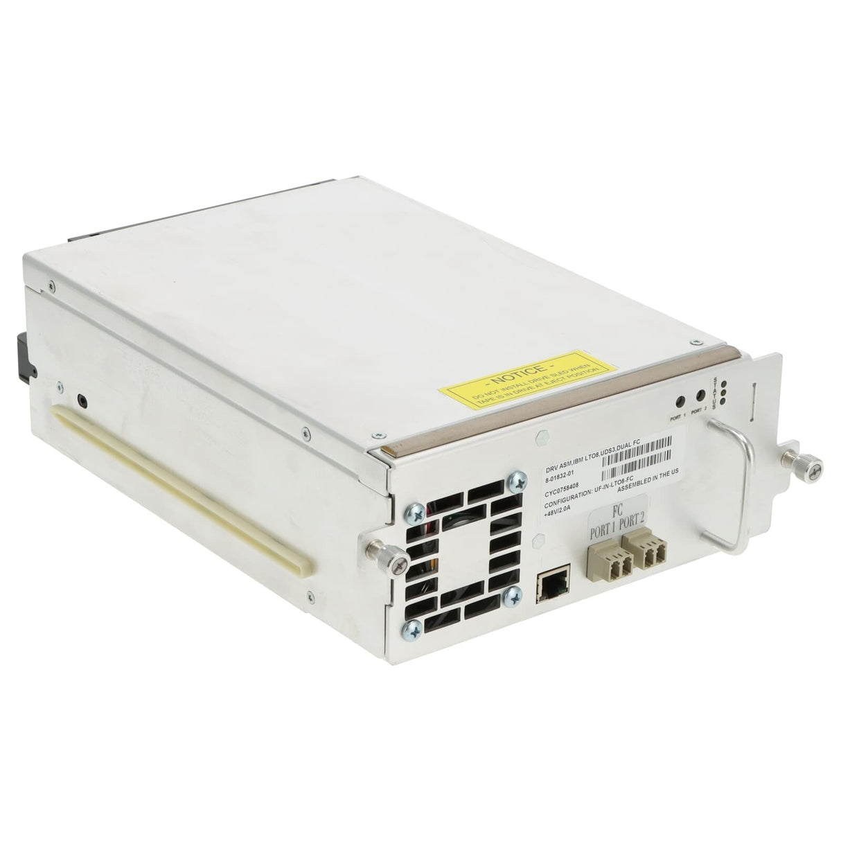 Quantum 8-01832-01 LTO8 LTO-8 FC 8Gb Tape Drive For Scalar i500 i2000 i6000
