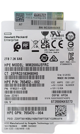HP 2TB 7.2K SAS 12G 2.5" Hot-Plug HDD P30575-001 P28505-B21 for Gen10+/11