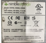 Nimble CS300 16-Bay 3U Storage Array Dual Controller Dual PSU CS300-2T-36T-1200F