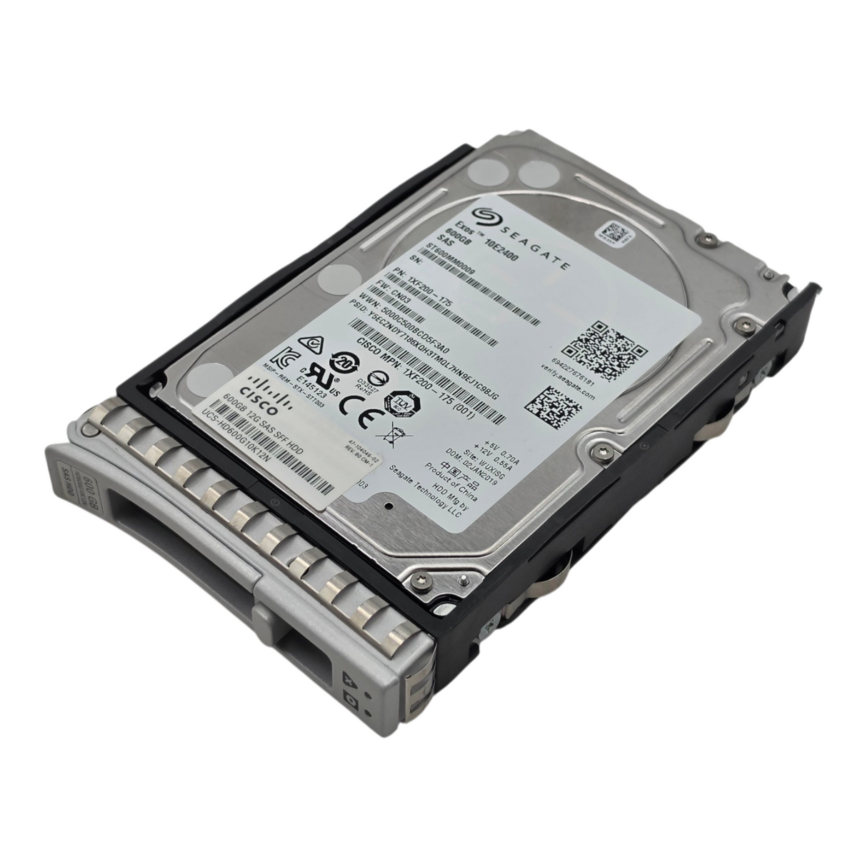 Cisco UCS-HD600G10K12N 600GB 10k 2.5" SAS 12G Hard Drive Disk HDD ST600MM0009