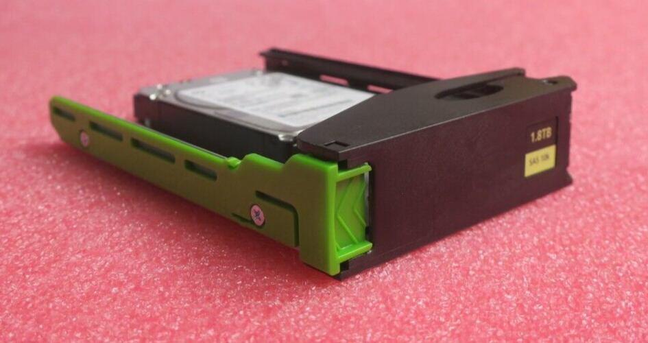 Fujitsu 1.8TB 10K SAS 12G Hard Drive HDD + Eternus JX60 S2 Caddy FTS:ETJ4DE8-L-W