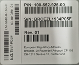 Brocade Dell  DS-6610B G610 24x 32Gb SFP+ (16 Active) FC Switch EM-G610-8-16G-0