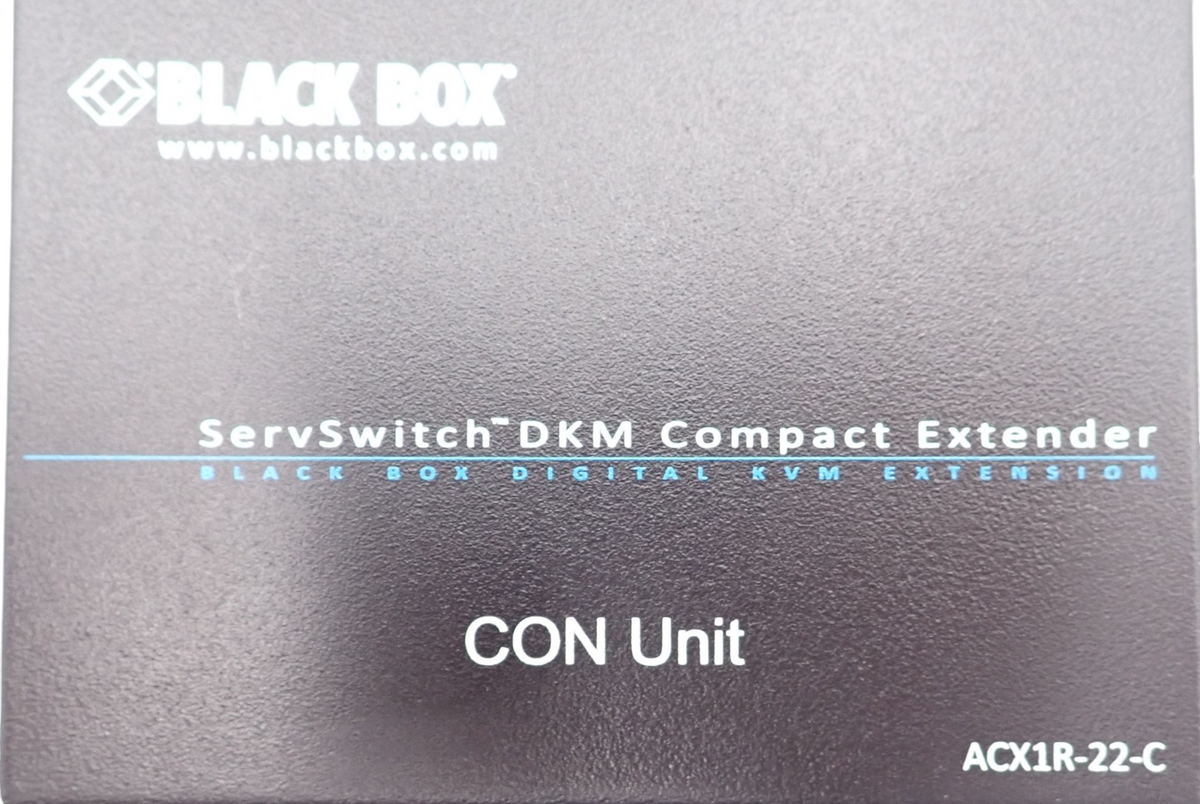 Black Box ACX1K-22-C ServSwitch Digital DKM Compact Extender CON & CPU Unit