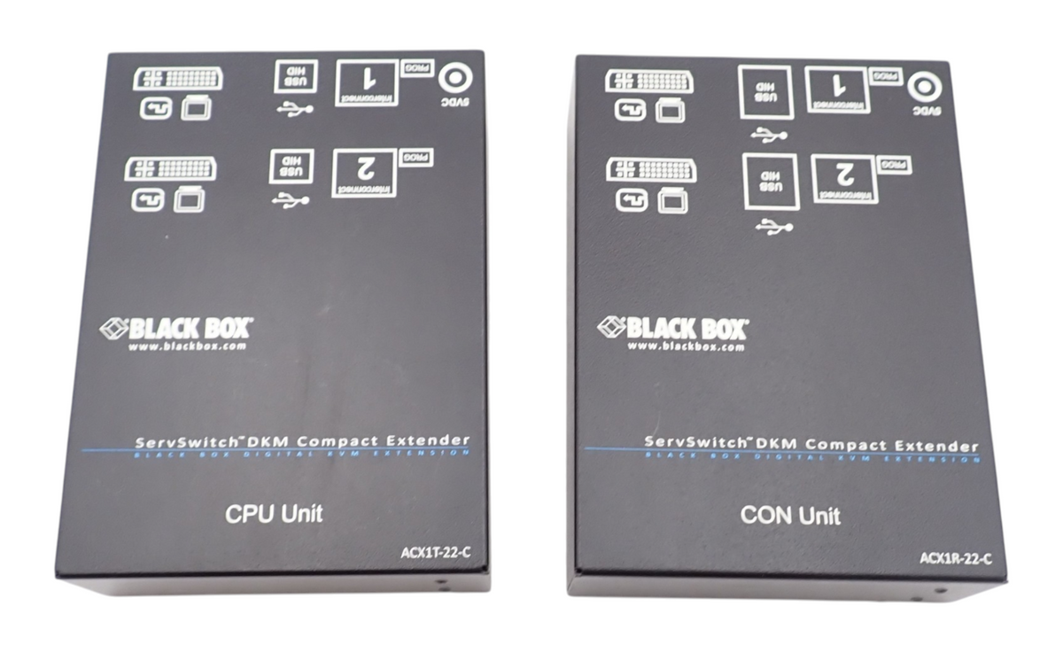 Black Box ACX1K-22-C ServSwitch Digital DKM Compact Extender CON & CPU Unit
