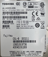 Fujitsu 1.2TB 10K SAS 12G 2.5" SFF Hard Drive HDD S26361-F5551-L112