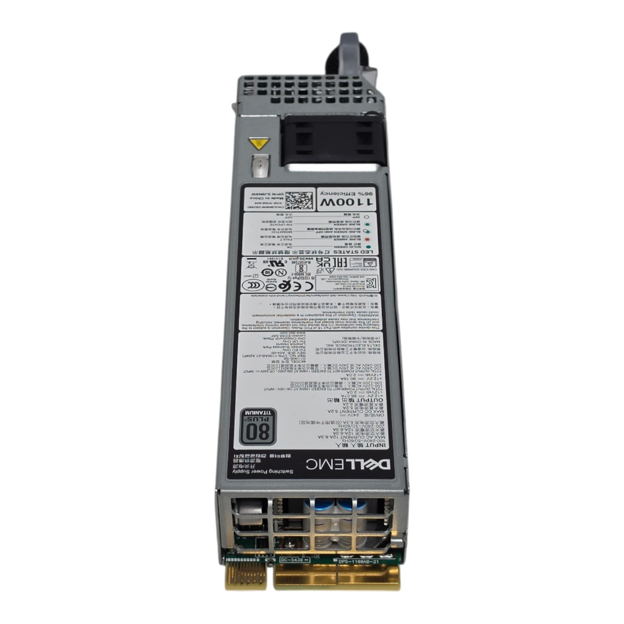 NEW Dell J9N6W 15G/16G 1100W 80+ Titanium 1U Hot-Plug Redundant PSU D1100E-S6