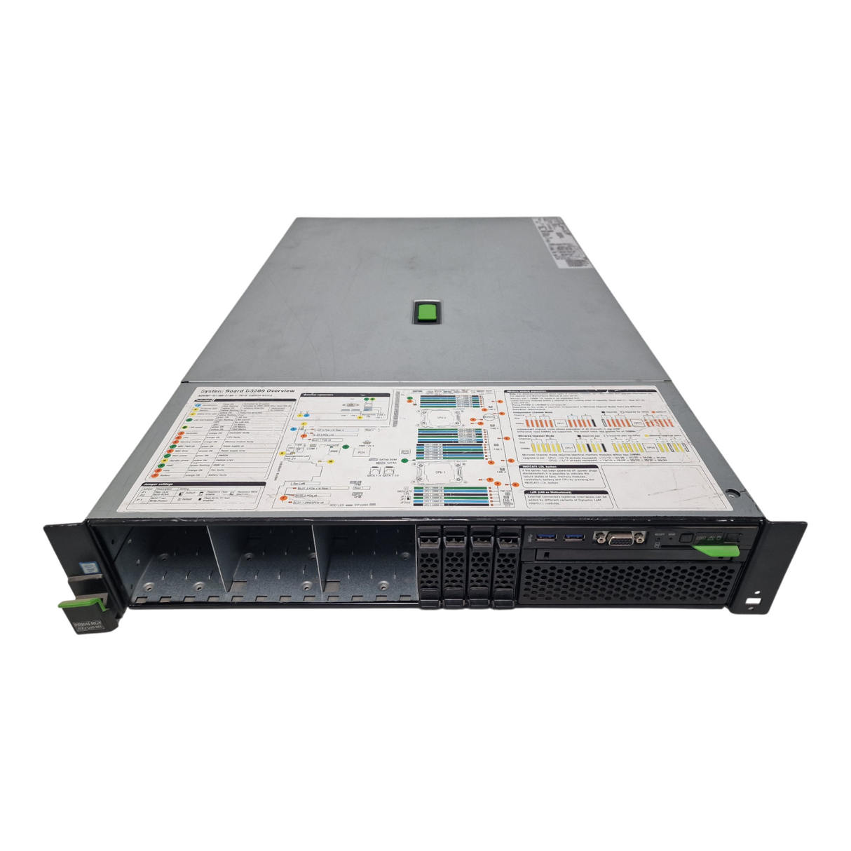 Fujitsu Primergy RX2540 M1 8-Bay 2.5" 2x Xeon E5-2600v3 24x DDR4 2U CTO Server