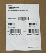 New HPE BW932A 600mm Jack Black Anti Tip G2 Advanced Server Rack Stabilizer Kit