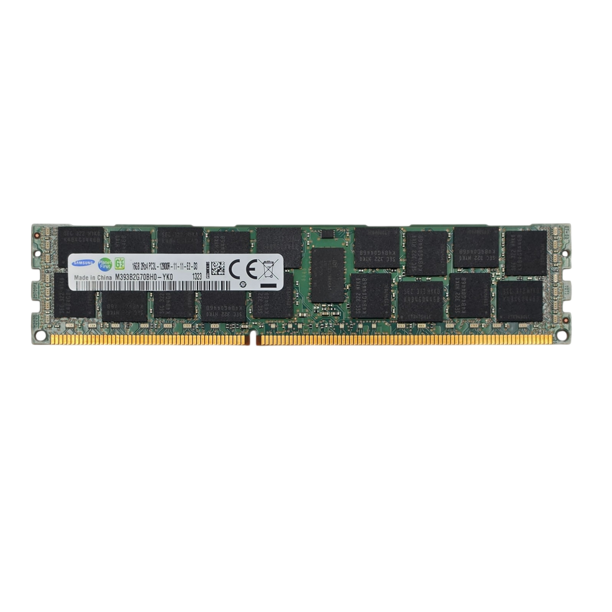 Fujitsu S26361-F3697-L616 16GB 2Rx4 PC3L-12800R DDR3 ECC Memory M393B2G70BH0-YK0
