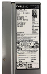 NEW Dell PowerEdge R760XA R7625 R860 R960 2800W 80 Plus Titanium Power PSU 08PMK