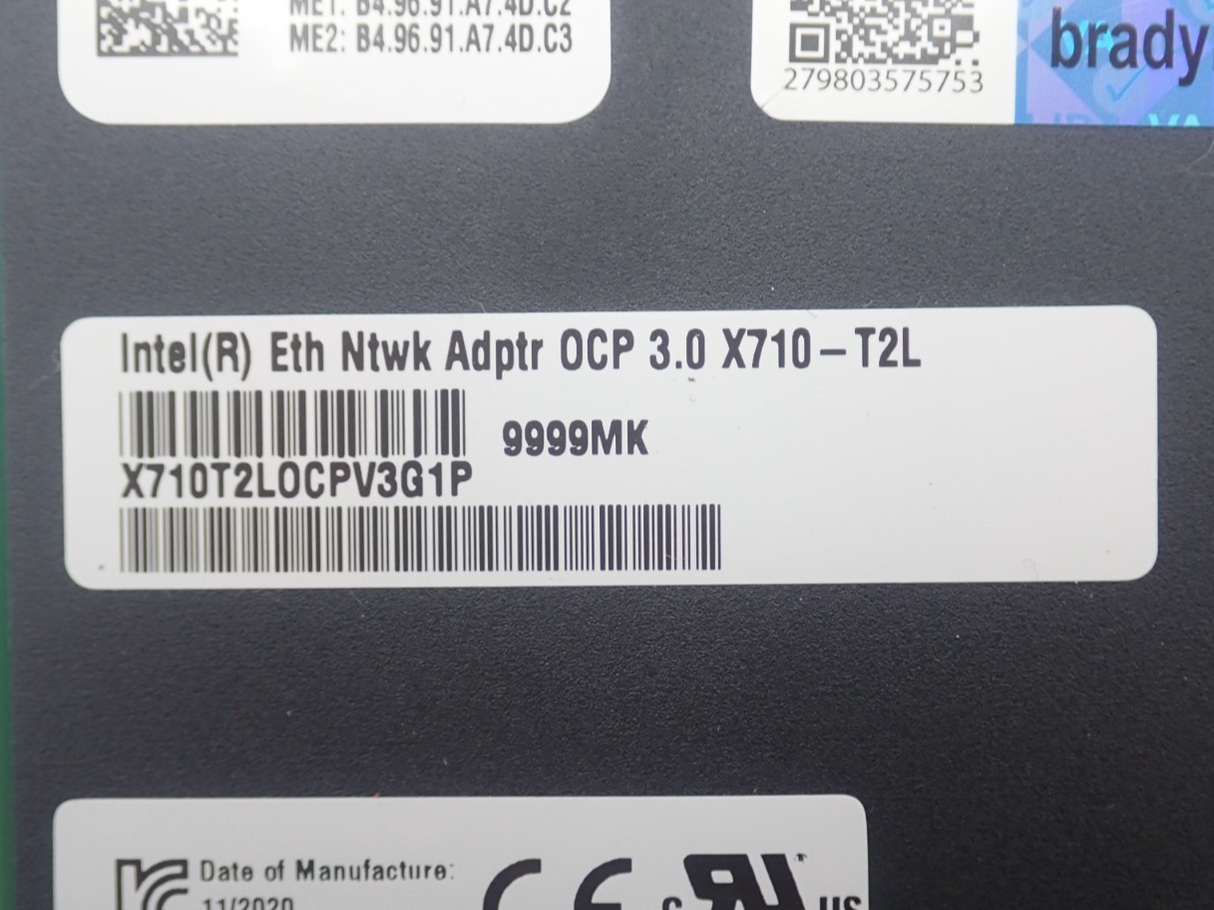 NEW Fujitsu Intel X710-T2L Dual Port 10 GbE OCP 3.0 v2 Card S26361-F5779-L302